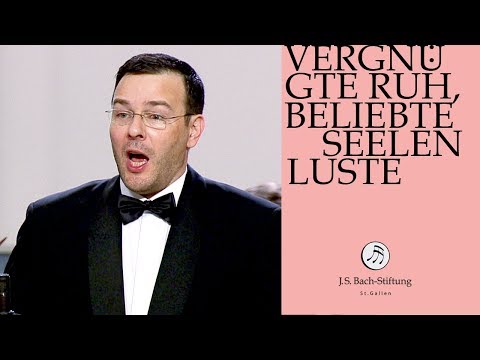 J.S. Bach - Andreas Scholl singt die Kantate BWV 170 "Vergnügte Ruh" (J. S. Bachstiftung)