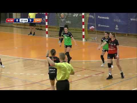 9 seria KPR Gminy Kobierzyce  - MKS Zagłębie Lubin akcja meczu