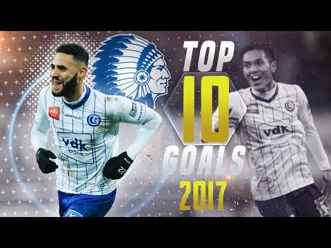KAA Gent ● TOP 10 GOALS 2017
