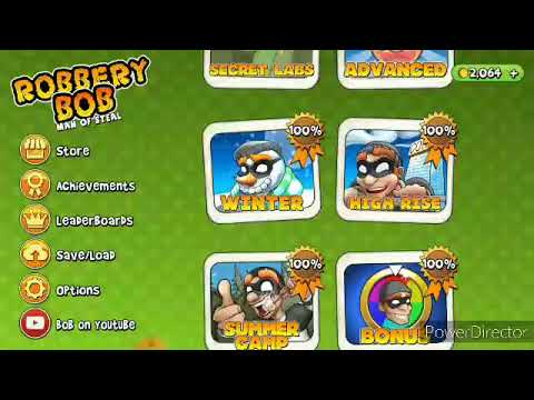 Robbery Bob chapter 7 (Summer Camp) level 1 to level 5