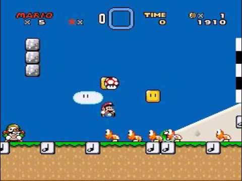 Super Mario World - My Basic Automatic Level