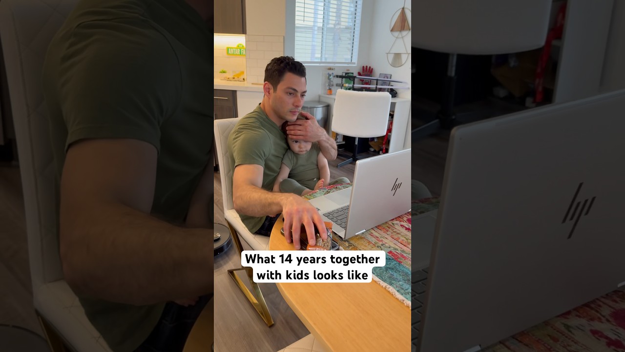 That dad reflex tho! 😂 #shorts #family #cute