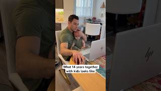 That dad reflex tho! 😂 #shorts #family #cute