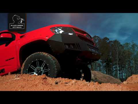 Black Horse Off Road Armour Front Bumper On Chevy Colorado