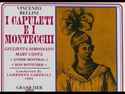 Bellini I Capuleti e i Montecchi Act 1 (Gardelli; Costa, Simionato) 1964