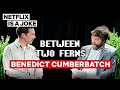 Benedict Cumberbatch Between Two Ferns With Zach Galifianakis Netflix Is A Joke