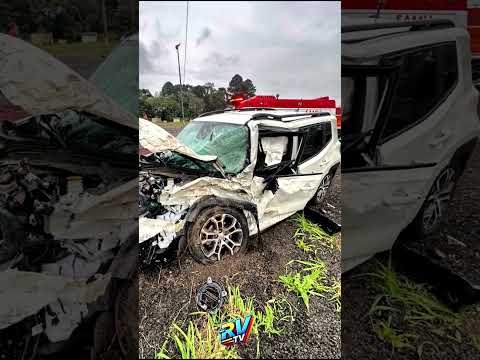 (( JEEP X HILUX )) Motorista MORRE em colisão entre dois veículos na BR-153, em General Carneiro PR