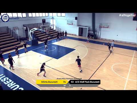 LIVE CN U17🏀CSU Știința Politehnica București - ACS Wolf Pack Bucuresti