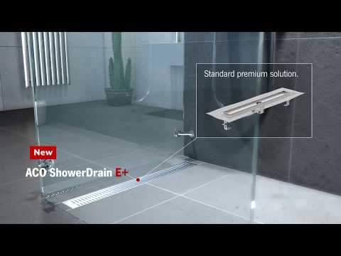 The new ACO ShowerDrain Channels Overview
