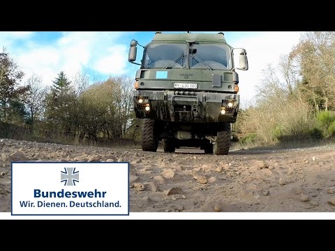 Die Bundeswehr sucht ein neues Arbeitspferd - Fahrerprobung bei der WTD 41 in Trier