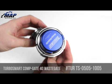 Turbosmart Comp-Gate40 40mm External Wastegate | 7 PSI Black/Blue