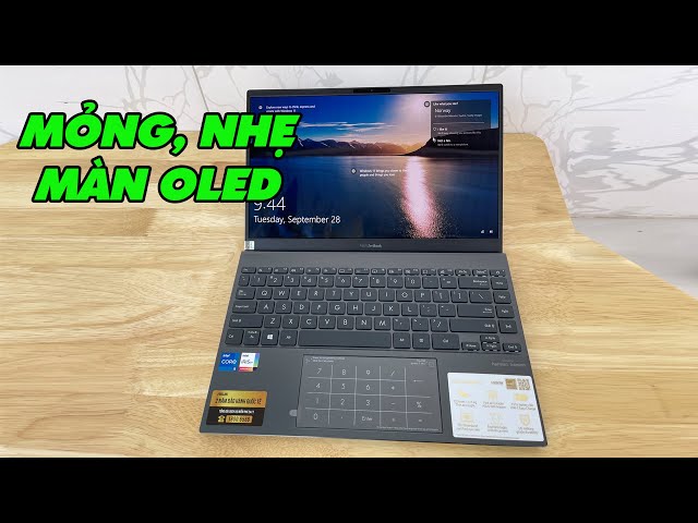 Laptop Asus Zenbook UX325EA-KG363T (Intel Core i5-1135G7/ 8GB RAM / 512Gb SSD/ 13.3FHD OLED/ VGA ON/ Win10/ PINE Grey/ 2 Yrs )