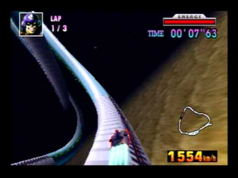 F-Zero X - Sand Ocean 3 old World Record : 1'23"465
