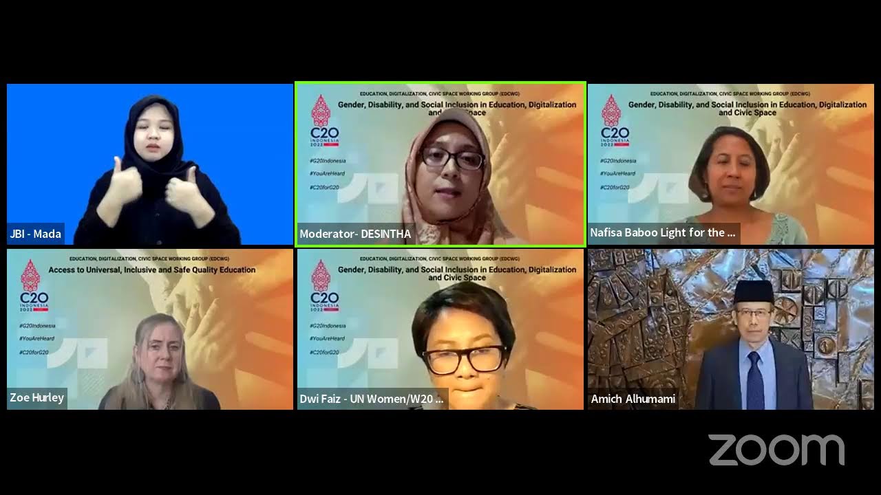 C20 - EDCSWG Global Webinar #3 