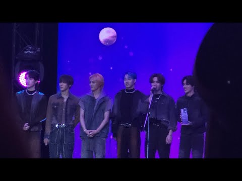 [4K] 20231119 WayV - award acceptance speech [FANCAM] @ SuperSound Festival in BANGKOK