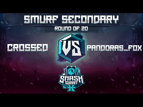 Crossed vs PaNdOrAs_FoX - Smurf Secondary: Ro20 - Smash Summit 10 | Fox vs Dr Mario, Game & Watch