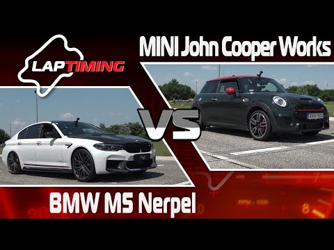 M5-ből sosem elég! MINI JCW vs. BMW M5 Nerpel (LapTiming ep. 89)