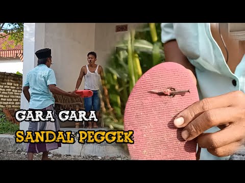 MADURA IS FUNNY .//.because of the peggek sandals