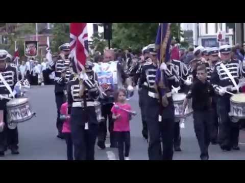 Ballygowan True Blues @ Portadown Defenders Parade 15-8-2014