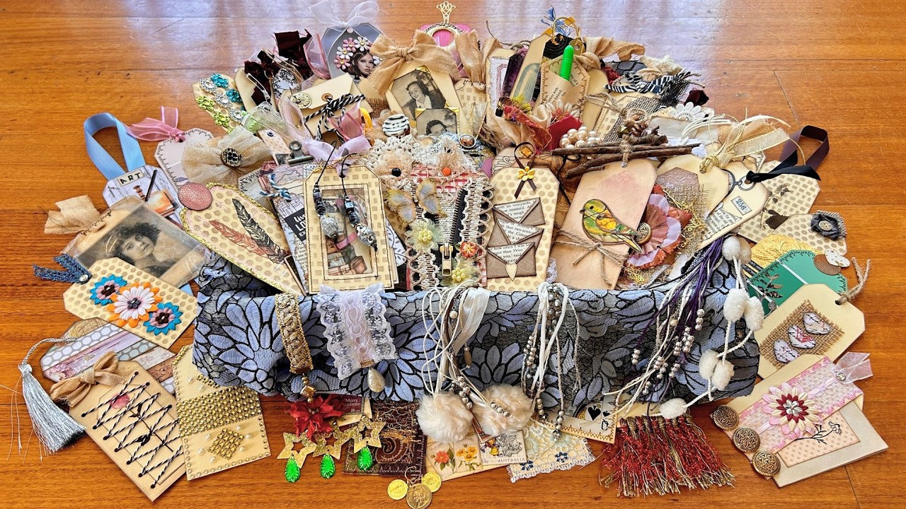 Thumbnail: 100 Ways to Embellish a Tag! 📌