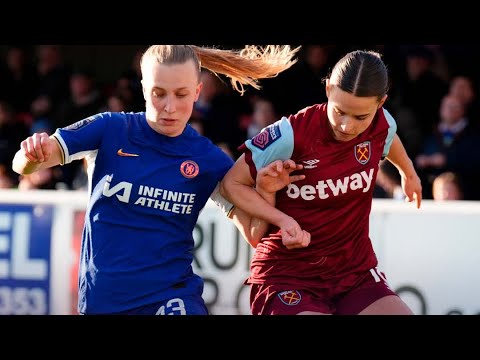 West Ham v Chelsea | Full Match | Women's Super League | 24 March 2024