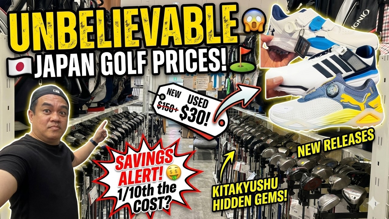 You Won't Believe Japan's Used Golf Prices! 🇯🇵⛳️🤑