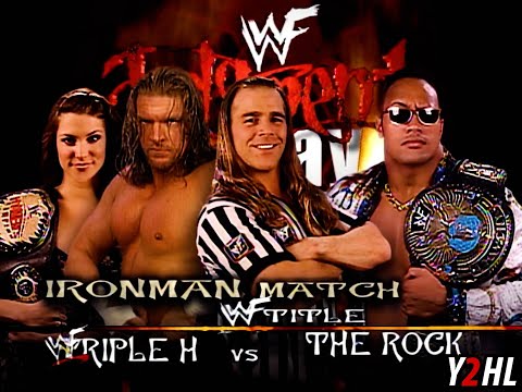 Triple H vs. The Rock Highlights: "60-Minute Iron Man" Match - WWE Judgment Day 2000
