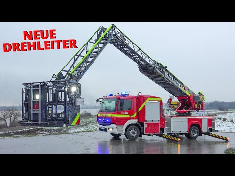 [FAHRZEUGVORSTELLUNG] - Die neue Drehleiter der Feuerwehr Monheim am Rhein -