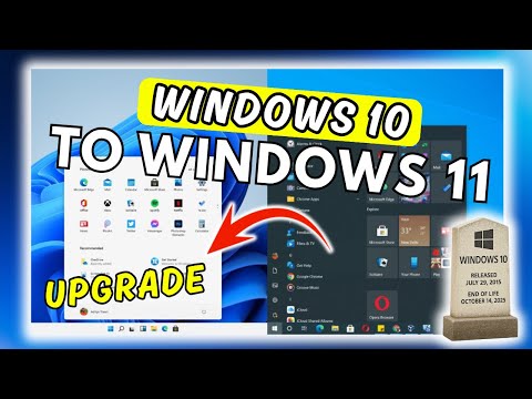 Mise à niveau gratuite de Windows 10 vers Windows 11 SANS PERTE DE DONNÉES (Nouvelle méthode 2025)