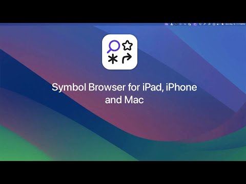 Symbols Browser Promo thumbnail