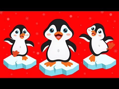 On Küçük Penguen | Eğlenceli Çocuk ve Bebek Şarkıları | Penguen ile Sayıları Öğreniyorum