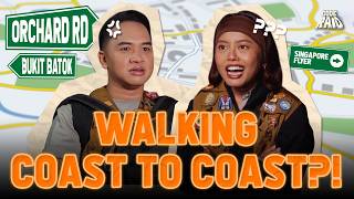 We Walked A 24KM TRAIL Around SINGAPORE?! (Part 1) | 🚨 CODE RAID EP 57
