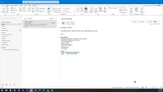 Adjusting font size in Outlook Reading Pane