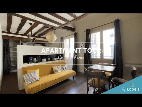 Apartment Tour // Furnished  31,5m2 in Paris – Ref : 10121829