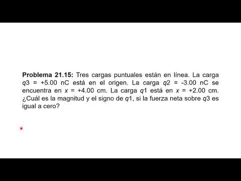 Problema 21.15 Sears Zemansky Vol.2 Ed. 13