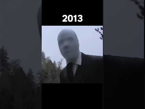 Evolution of Slenderman #shorts
