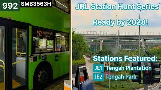 Jurong Region Line (JRL) Stations Hunt (Part 1): Tower Transit 992 Full Route Hyperlapse