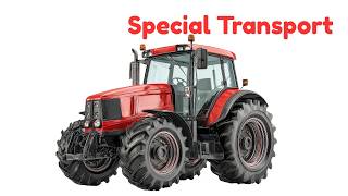 Real Life Machines: Fire Truck, Excavator, Police Car & More