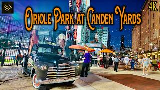 Oriole Park at Camden Yards | Full 4K Stadium Walking Tour | All Levels + Seating Sections