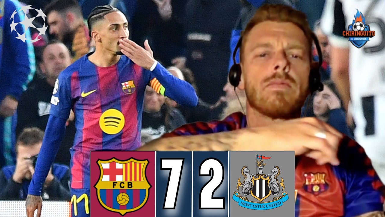 🤩 FESTÍN DEL BARÇA ANTE EL NEWCASTLE Y A CUARTOS | RESUMEN CHIRINGUITO LIVE