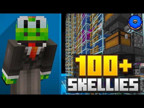 INSANE 100+ Skeleton Spawner Base Raid on Donut SMP (CRAZY BASE!)