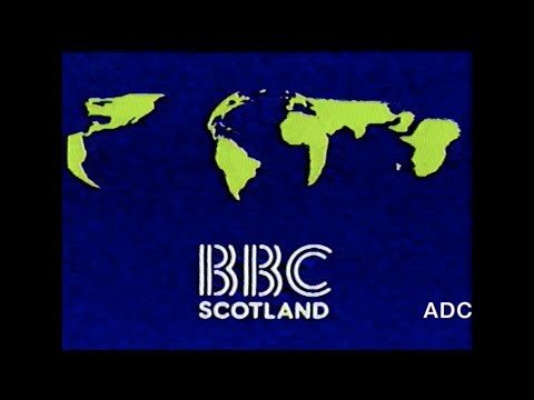 BBC1 Scotland links announcer Alma Cadzow 23rd March 1984
