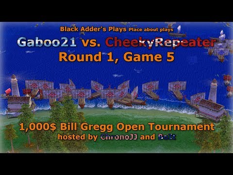 Bill Gregg Open Tournament, R1 - Gaboo21 vs. CheekyRepeater, Game 5 - Age of Mythology: The Titans