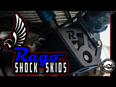 Colorado ZR2 Rago Fabrication Shock Skids Install