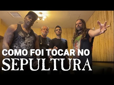 COMO FOI TOCAR NO SEPULTURA 😱