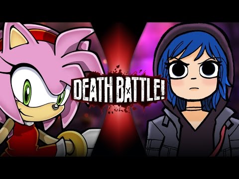 Amy Rose VS Ramona Flowers (Sonic VS Scott Pilgrim) | DEATH BATTLE!