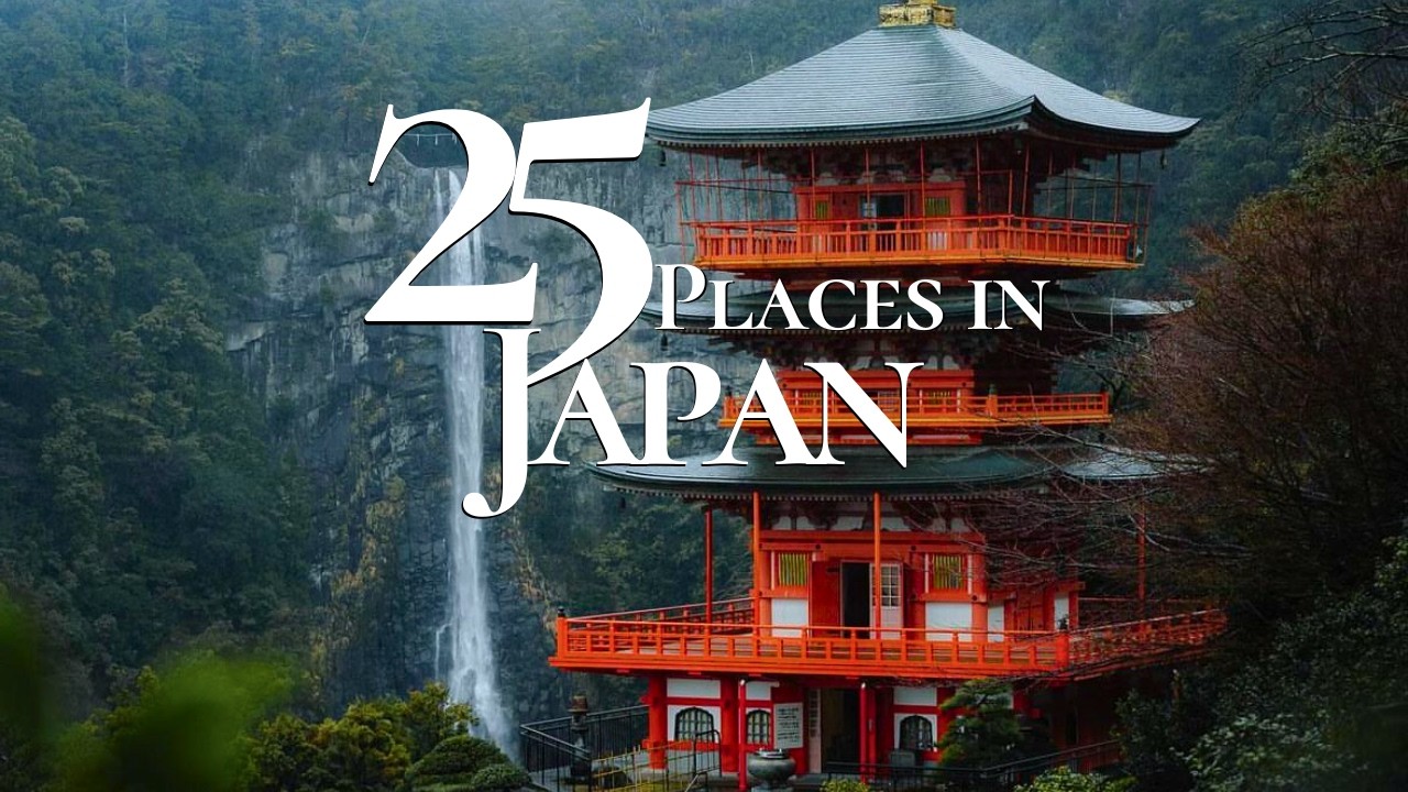 25 Most Beautiful Places You Need to Visit in JAPAN 2025 🇯🇵 | From Tokyo to Sapporo