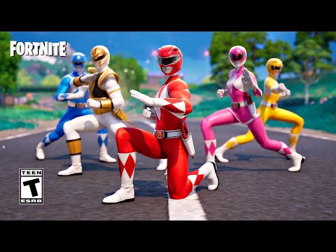 Fortnite - POWER RANGERS (Fortnite Music Video)