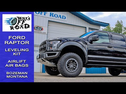 Ford Raptor Accessories | ReadyLift Leveling Kit | Air Lift Air Bags | Mike's Off Road