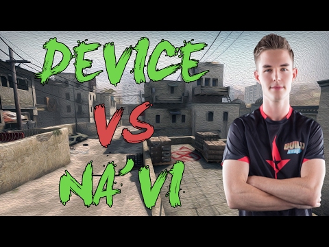 CSGO: POV Astralis device vs Natus Vincere (26/18) dust2 @ ELEAGUE Major 2017
